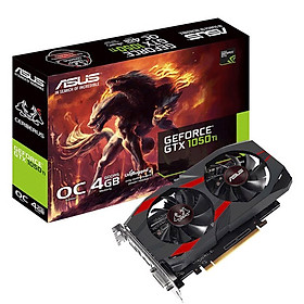 Mua Card Màn Hình VGA Asus Cerberus-GTX1050Ti OC 4G 2 Fan - Hàng Chính Hãng