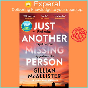 Sách - Just Another Missing Person by Gillian McAllister (UK edition, Hardback)