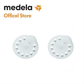 Medela - Phụ kiện máy hút sữa, combo 2 van trắng dùng cho máy Pump, Swing, Mini, Harmony