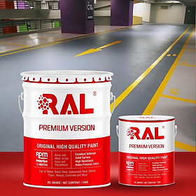 Sơn sàn Garage Epoxy hệ lăn RAL GARAGE GUARD  - 5KG