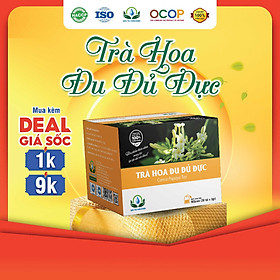 Trà Hoa Đu Đủ Đực Hộp 30 Túi Lọc Kích Thích Tiêu Hóa