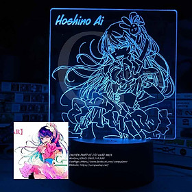 Mua Đèn Ngủ Oshi no Ko Ai Hoshino 16 MÀU TUỲ CHỈNH AONK0101 COMPASHOP
