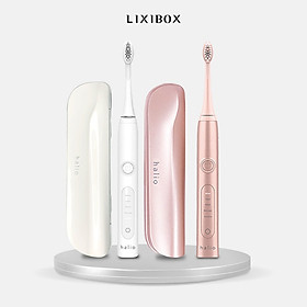 Hình ảnh Combo 2 Bàn Chải Điện Halio Sonic Whitening Electric Toothbrush PRO - White & Rose Gold