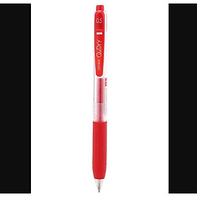 Viết Gel Bấm 0.5  Đỏ Crown Qd-017,Bc-018