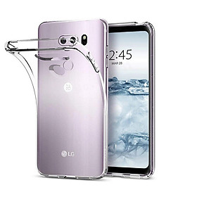 Ốp lưng dẻo silicon cho LG V30 / LG V30S / LG V30 Plus / LG V30S ThinQ / LG V35 / LG V35 ThinQ hiệu Ultra Thin mỏng 0.6mm chống trầy - Hàng nhập khẩu