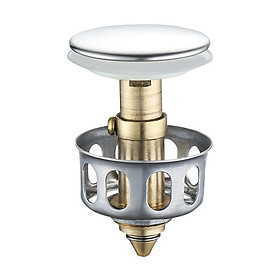 Mua Nắp thoát nước inox chặn rác - NẮP THOÁT NƯỚC + CHẶN RÁC LAVABO