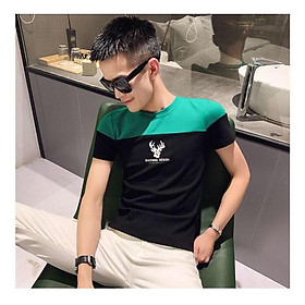 ÁO THUN NAM COTTON KIỂU DÁNG BODY HÀN QUỐC THẤM HÚT MỒ HÔI TỐT