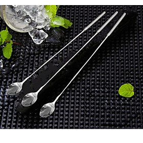 Muỗng Khuấy Inox  - Pha Chế Cocktail Dài 32cm cứng cáp không sợ cong vênh