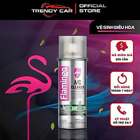 Bọt tẩy vệ sinh khử trùng điều hoà xe hơi, nhà cửa Flamingo F020 xịt khử mùi điều hoà dàn lạnh Freeship
