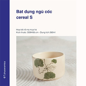 Mua Tô Cereal “Rau Má” Gốm Tuhu