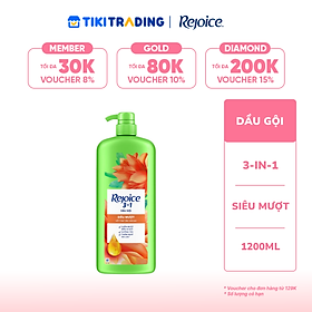 Dầu Gội REJOICE Siêu Mượt 1,2L