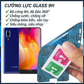 Dán cường lực dẻo nano dành cho Sharp Aquos S2