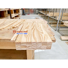Mua  MS134  Thanh gỗ thông 1cm x 2cm x dài 30cm + láng mịn 4 mặt