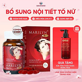 Viên Uống Cân Bằng Nội Tiết Tố, Cải Thiện Sinh Lý Nữ Marilyn (Hộp 30 viên)