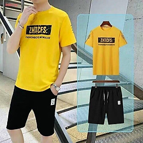 BỘ HÈ THỂ THAO HỌA TIẾT TRẺ TRUNG NĂNG ĐỘNG
