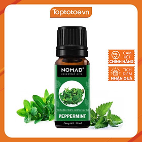 Tinh Dầu Thiên Nhiên Hương Bạc Hà Nomad Essential Oils Peppermint 10ml