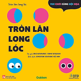 Sách - Tròn lăn long lóc - Vui chơi cùng hội họa