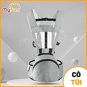 Đai địu cho trẻ em bé 1 2 3 tuổi ngồi đi xe máy an toàn MySun