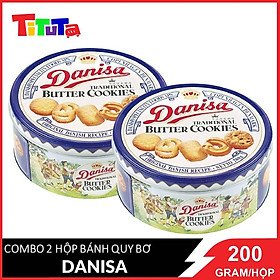 Hình ảnh Bánh Quy Bơ Danisa 200g (2 hộp)