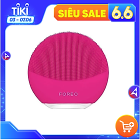 Máy rửa mặt Foreo LUNA MINI 3 - Loại bỏ bụi bẩn và cặn trang điểm chỉ trong 30s