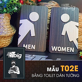 Bảng toilet gỗ dán cửa phòng vệ sinh Đẹp - Rẻ - Chất lượng