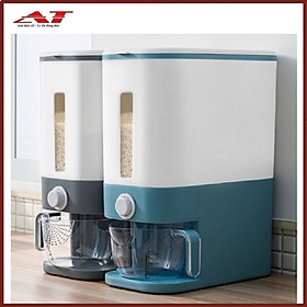 Mua THÙNG ĐỰNG GẠO 12KG KÈM CỐC ĐONG - JULY