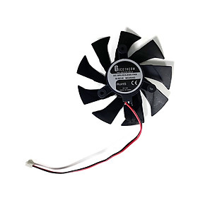 Quạt tản nhiệt 85MM 2PIN GA91B2U GTX 1050 PA Thay thế Quạt tản nhiệt cho Quạt card đồ họa ZOTAC GeForce GTX 1050Ti 4GB PB Thunder