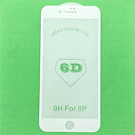 Kính cường lực iPhone 8 Plus – 8P 6D Full Cover