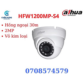Mua Camera Analog DAHUA HAC-HDW1200MP-S4 Dome 4 in 1 hồng ngoại 2.0 Megapixel - Hàng chính hãng