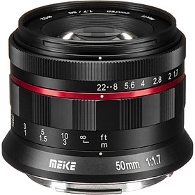 Mua Ống kính Meike MK-50mm f / 1.7 cho Canon RF lấy nét thủ công- Hàng nhập khẩu