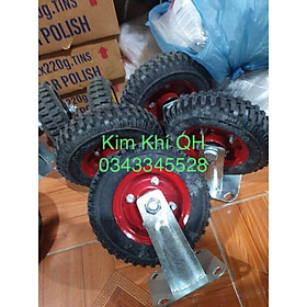 Bánh Xe đẩy hàng 20cm xoay 360 độ chịu tải trọng 500kg