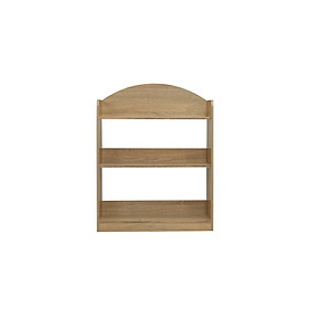 SB Furniture, Looms, RABBIE Storage Shelf, Solid Oak Color, W80xD30xH103