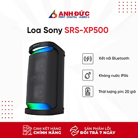 Loa Sony SRS-XP500- Hàng chính hãng