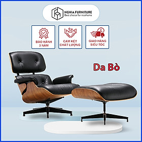 Ghế thư giãn Nghia furniture EAMES LOUNGE - Biểu tượng ghế thư giãn cao cấp vượt thời gian