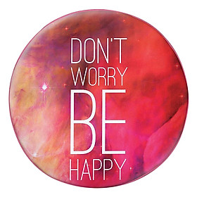 Gối tròn Don't worry be happy - GOGA025