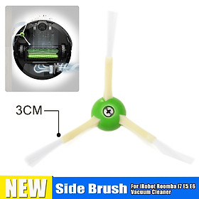 Replacement Green Side Brushes Part For iRobot Roomba i7 E5 E6 Vacuum Cleaner