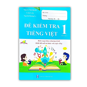 Sách – Đề kiểm tra tiếng việt 1 học kì 2 ( Kết Nối )