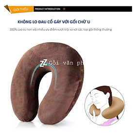 Mua Gối Kê Đỡ Cổ Văn Phòng Cao Su Non ZURI PILLOW GLC-03 Có Thể Dùng Cho Trẻ Em