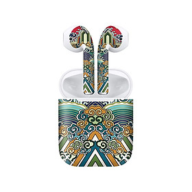 Mua Miếng dán skin chống bẩn cho tai nghe AirPods in hình Tam Sơn Thủy Ba - avn005 (bản không dây 1 và 2