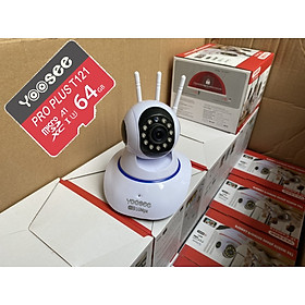 Mua CAMERA YOOSEE 3.0  KÈM THẺ NHỚ 64G .HÀNG CHÍNH HÃNG