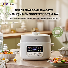 Mua Nồi áp suất điện đa năng Bear 4L SB-AS40W Hàng chính hãng