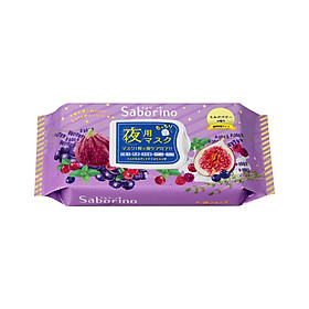 Mặt Nạ Dưỡng Ẩm Chuyên Sâu Buổi Tối - 28 miếng/Gói (Saborino Good Night Sheet Mask Moisture Rich)