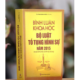 [Download Sách] Bình luận Khoa học Bộ luật tố tụng hình sự 2015