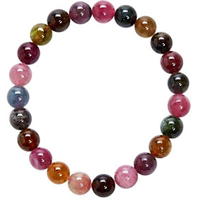 Vòng Tay Đá Tourmaline Đa Sắc Ngọc Quý Gemstones VT42