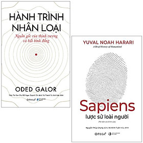 Hình ảnh Combo Sách Hành Trình Nhân Loại Nguồn Gốc Của Thịnh Vượng Và Bất Bình Đẳng + Sapiens Lược Sử Loài Người (Bộ 2 Cuốn)