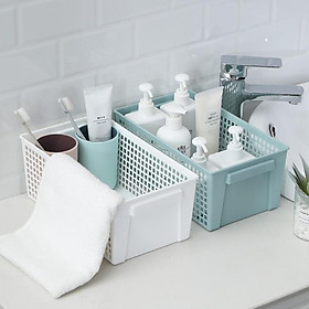 Mua  HSP39  Giỏ đựng đồ  Siêu Sale   Có sẵn ️ Giỏ nhựa phù hợp đựng đồ cá nhân  đồ ăn  đồ dùng Happyhome
