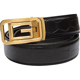 Dây nịt nam - Thắt lưng nam da SAM leather SFDN003GV, Men's belts