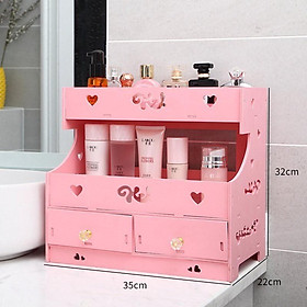 Kệ để mỹ phẩm TRÁI TIM loại lớn có ảnh thật