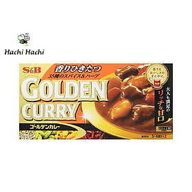 Viên cà ri Golden Curry vị mặn ngọt 198g (8 viên)