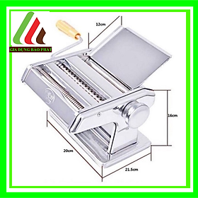 Mua Máy cán bột làm mì tươi quay tay 2 3 lưỡi cắt inox dùng gia đình tiện dụng